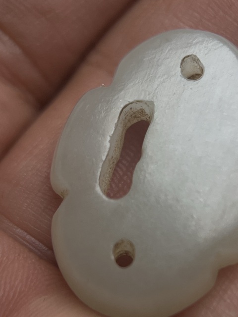 古玩玉器遼金玉帶飾拍賣,當前價格5600元