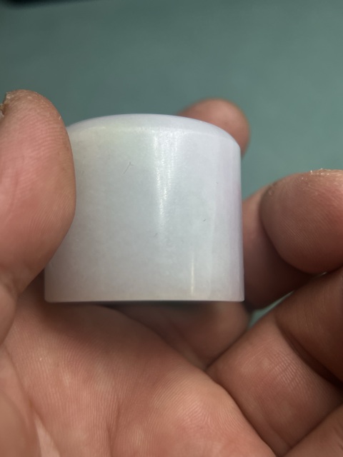 古玩玉器陽綠翡翠扳指拍賣，當前價格25800元