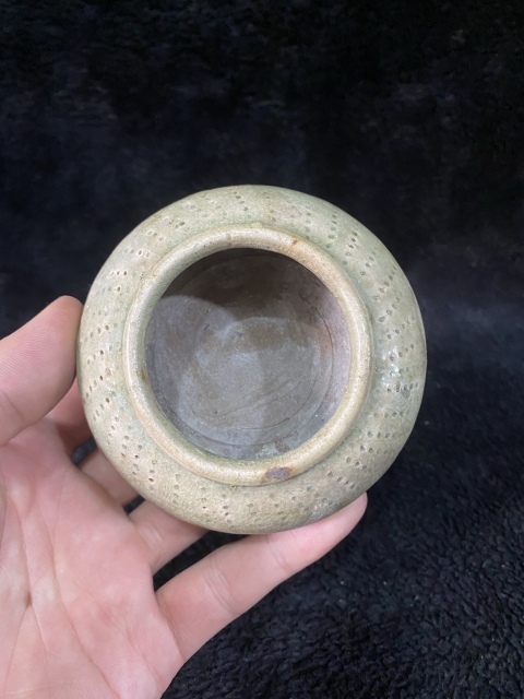 古玩陶瓷唐代青釉水盂拍賣，當(dāng)前價格2680元