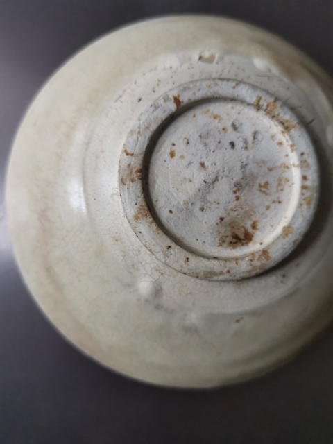 古玩陶瓷耀州窯白釉茶盞拍賣，當前價格1888元