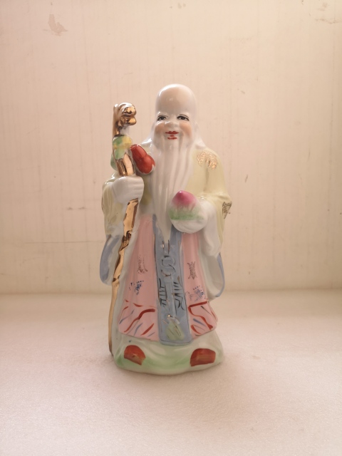 古玩陶瓷壽星塑像拍賣,當(dāng)前價格298元