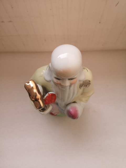 古玩陶瓷壽星塑像拍賣,當(dāng)前價格298元