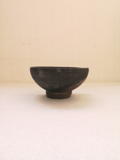 古玩陶瓷元末明初灰陶碗拍賣，當前價格398元