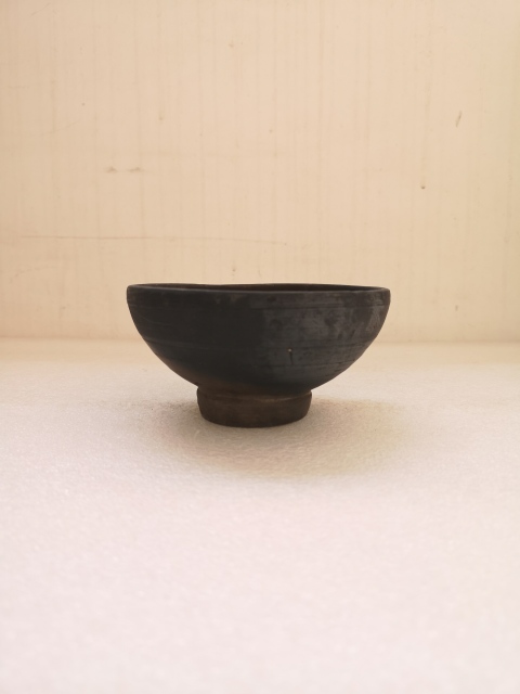 古玩陶瓷元末明初灰陶碗拍賣，當前價格398元