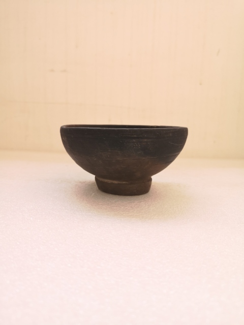 古玩陶瓷元末明初灰陶碗拍賣，當前價格398元