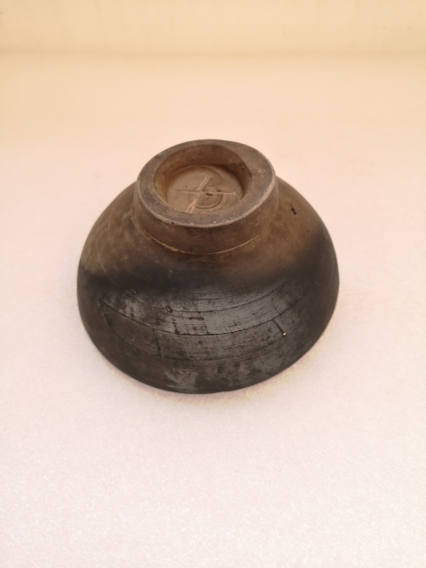 古玩陶瓷元末明初灰陶碗拍賣，當前價格398元