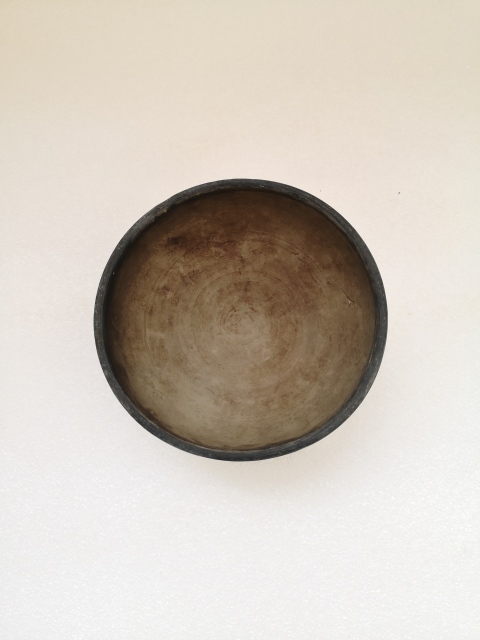 古玩陶瓷元末明初灰陶碗拍賣，當前價格398元