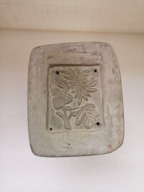古玩陶瓷明末清初灰陶枕拍賣,當前價格850元