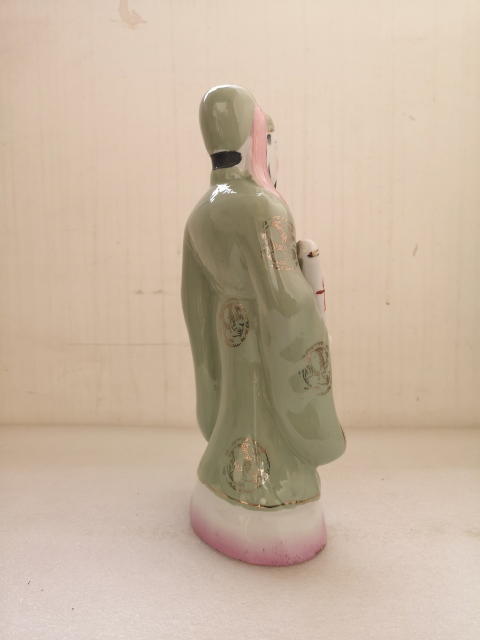 古玩陶瓷福星塑像拍賣，當(dāng)前價(jià)格299元