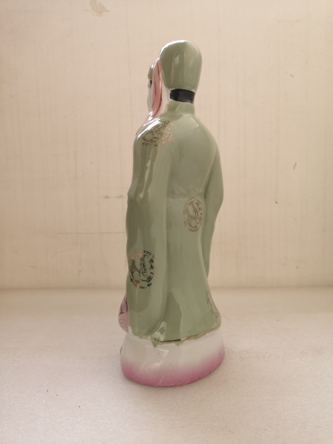 古玩陶瓷福星塑像拍賣，當(dāng)前價(jià)格299元