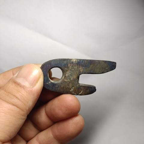 古玩銅器五彩藍勾心拍賣,當前價格298元