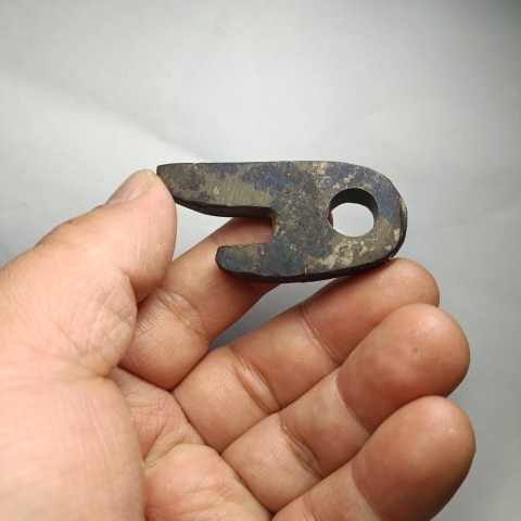 古玩銅器五彩藍勾心拍賣,當前價格298元