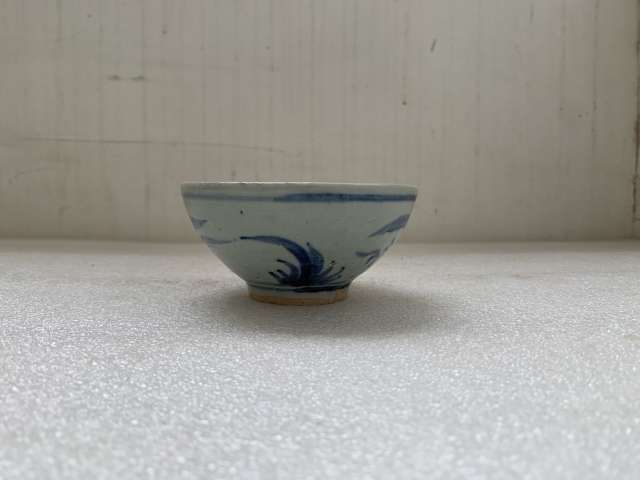 古玩陶瓷明代青花小碗拍賣，當前價格850元