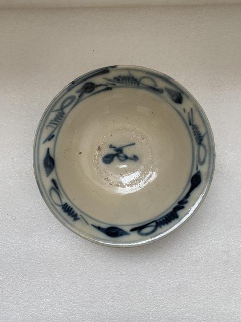 古玩陶瓷清早期磁州窯青花碗拍賣,當前價格550元