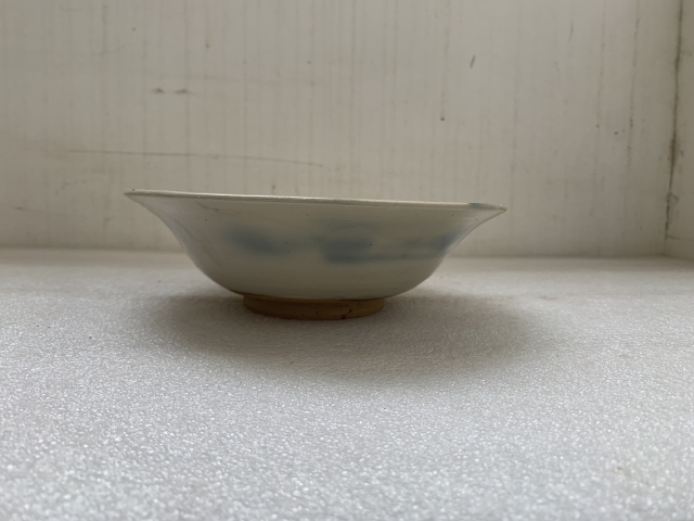 古玩陶瓷清早期磁州窯青花碗拍賣,當前價格550元