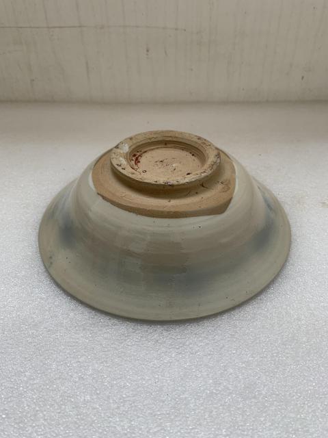 古玩陶瓷清早期磁州窯青花碗拍賣,當前價格550元