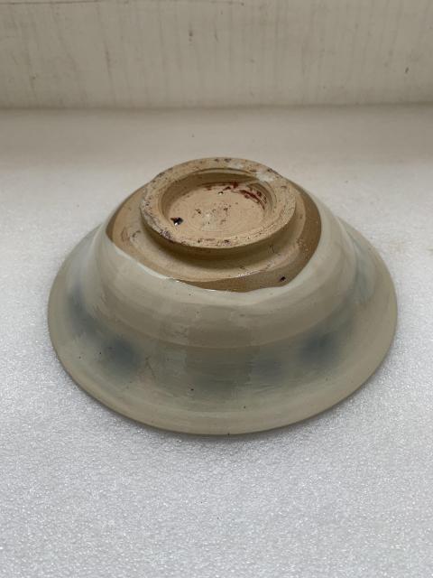 古玩陶瓷清早期磁州窯青花碗拍賣,當前價格550元