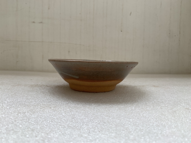 古玩陶瓷明末清初澀圈圈足疊燒工藝碗拍賣,當前價格298元