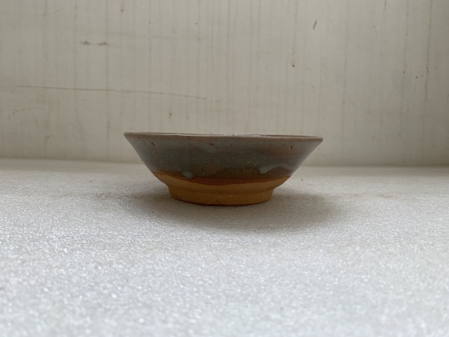 古玩陶瓷明末清初澀圈圈足疊燒工藝碗拍賣,當前價格298元