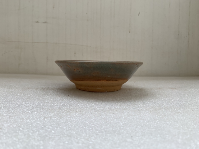 古玩陶瓷明末清初澀圈圈足疊燒工藝碗拍賣,當前價格298元