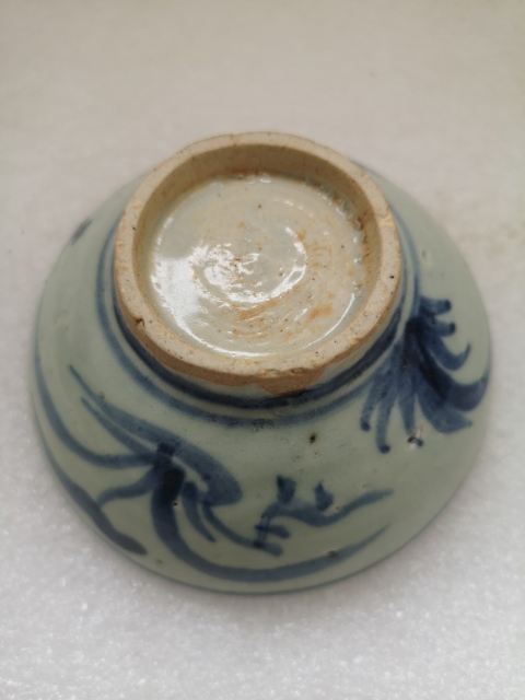 古玩陶瓷明代青花小碗拍賣，當前價格850元