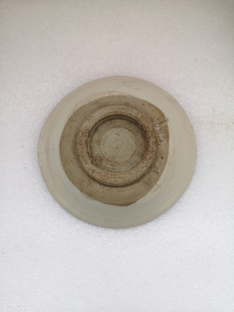 古玩陶瓷清早期磁州窯青花碗拍賣，當前價格450元