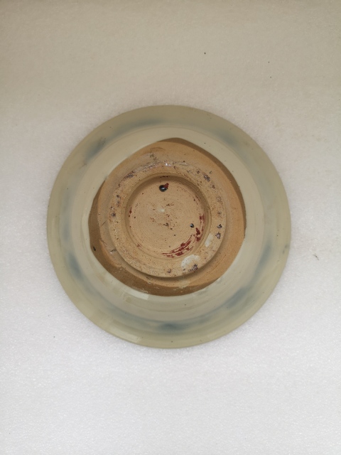 古玩陶瓷清早期磁州窯青花碗拍賣,當前價格550元