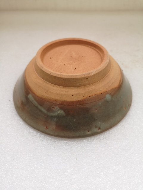 古玩陶瓷明末清初澀圈圈足疊燒工藝碗拍賣,當前價格298元
