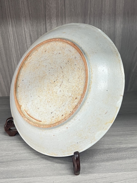 古玩陶瓷清中期 哥釉盤拍賣，當前價格290元