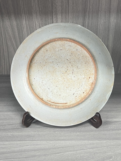 古玩陶瓷清中期 哥釉盤拍賣，當前價格290元