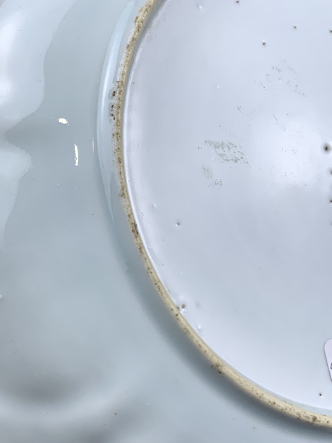 古玩陶瓷康熙青花折枝花卉盤拍賣,當前價格2600元