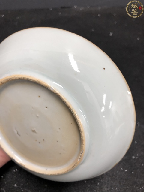 古玩陶瓷康熙青花加彩花卉人物故事盤拍賣,當前價格600元
