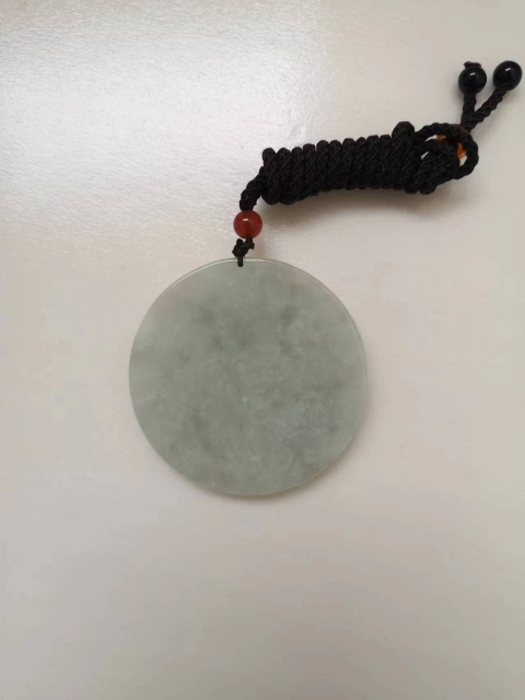 古玩玉器天然翡翠雕“千手觀音”牌拍賣,當前價格450元