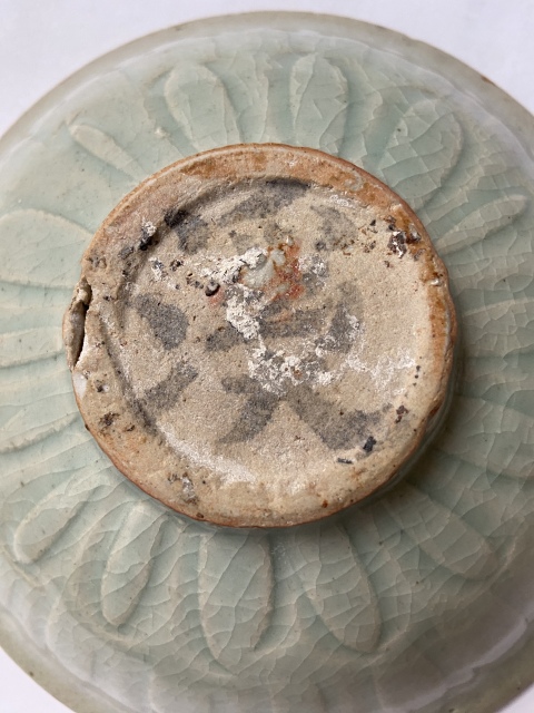 古玩陶瓷蓮瓣紋影青碗拍賣,當前價格19999元