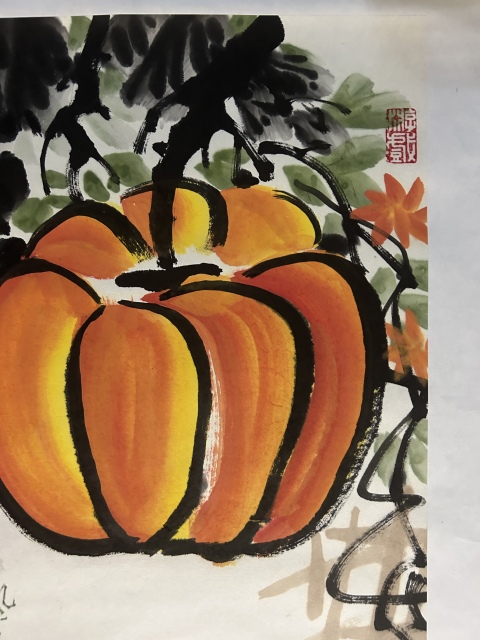 古玩字畫周卡《吉祥如意》拍賣,當前價格978元