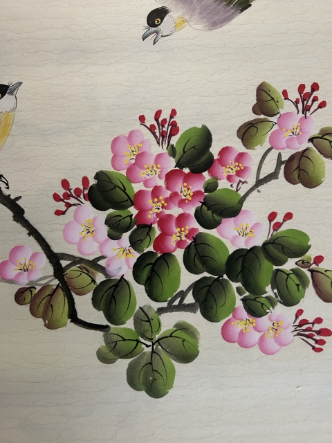 古玩字畫李麗芳《花鳥圖》拍賣,當前價格650元