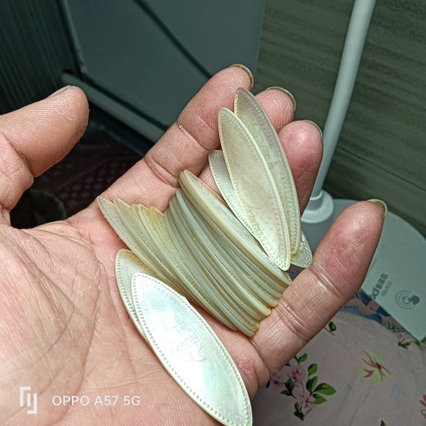 古玩雜項(xiàng)晚清民國(guó)螺鈿籌碼錢(qián)拍賣，當(dāng)前價(jià)格1150元