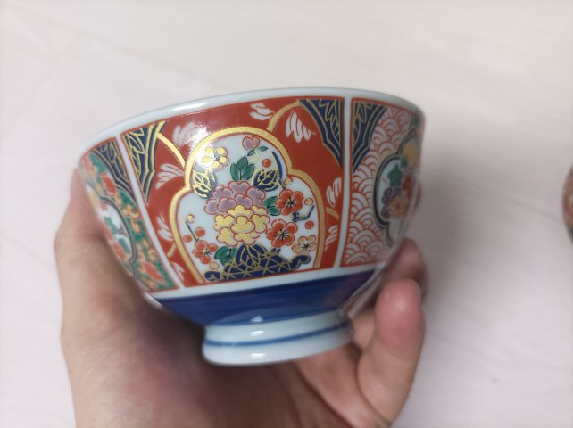 古玩陶瓷青花五彩碗拍賣，當前價格180元