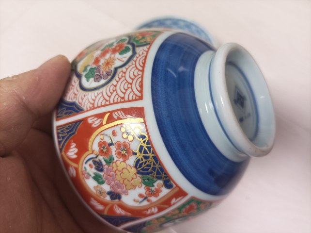 古玩陶瓷青花五彩碗拍賣，當前價格180元