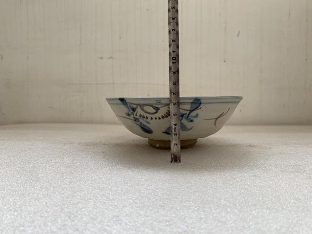古玩陶瓷磁州窯花卉紋碗拍賣,當前價格450元
