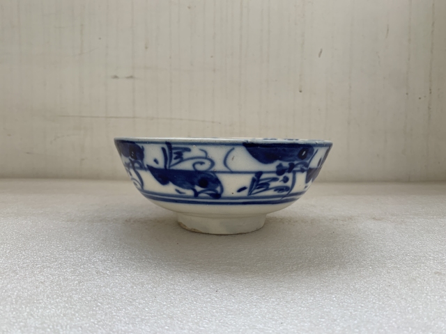 古玩陶瓷清早期青花福字紋碗拍賣,當(dāng)前價(jià)格450元
