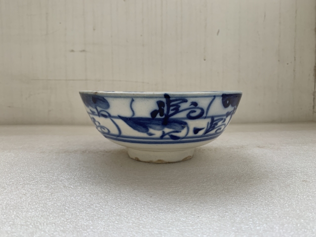 古玩陶瓷清早期青花福字紋碗拍賣,當(dāng)前價(jià)格450元