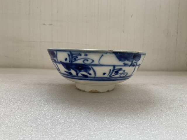 古玩陶瓷清早期青花福字紋碗拍賣,當(dāng)前價(jià)格450元