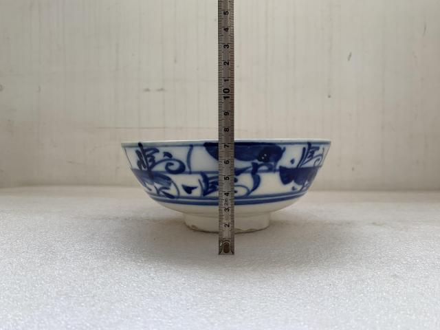 古玩陶瓷清早期青花福字紋碗拍賣,當(dāng)前價(jià)格450元