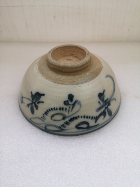 古玩陶瓷磁州窯青花碗拍賣，當(dāng)前價(jià)格398元