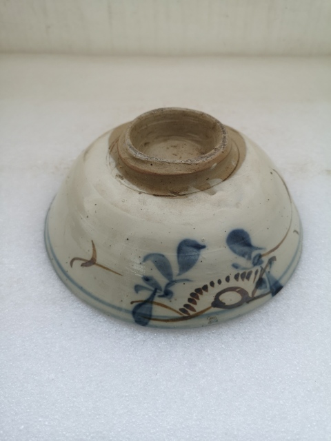 古玩陶瓷磁州窯青花碗拍賣，當前價格398元