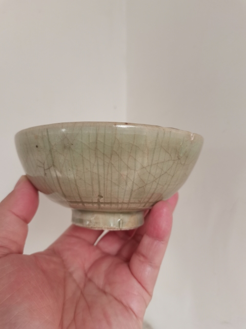古玩陶瓷明代龍泉窯碗拍賣,當前價格0元