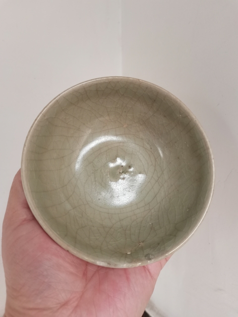 古玩陶瓷明代龍泉窯碗拍賣,當前價格0元