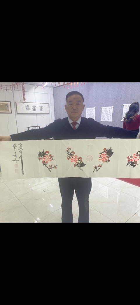 古玩字畫王洪軍《花卉》拍賣，當(dāng)前價(jià)格1278元