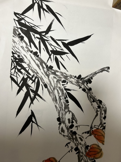 古玩字畫李麗芳《花鳥》拍賣,當(dāng)前價(jià)格550元